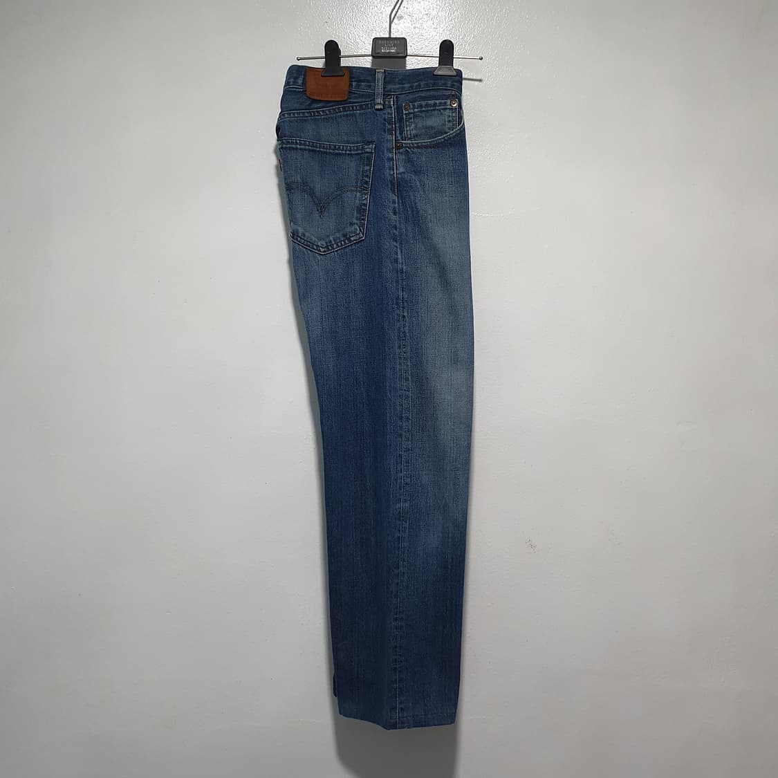 00s 재팬 생산 리바이스 504 워싱 데님 팬츠 청바지 (32인치) 상품이미지7