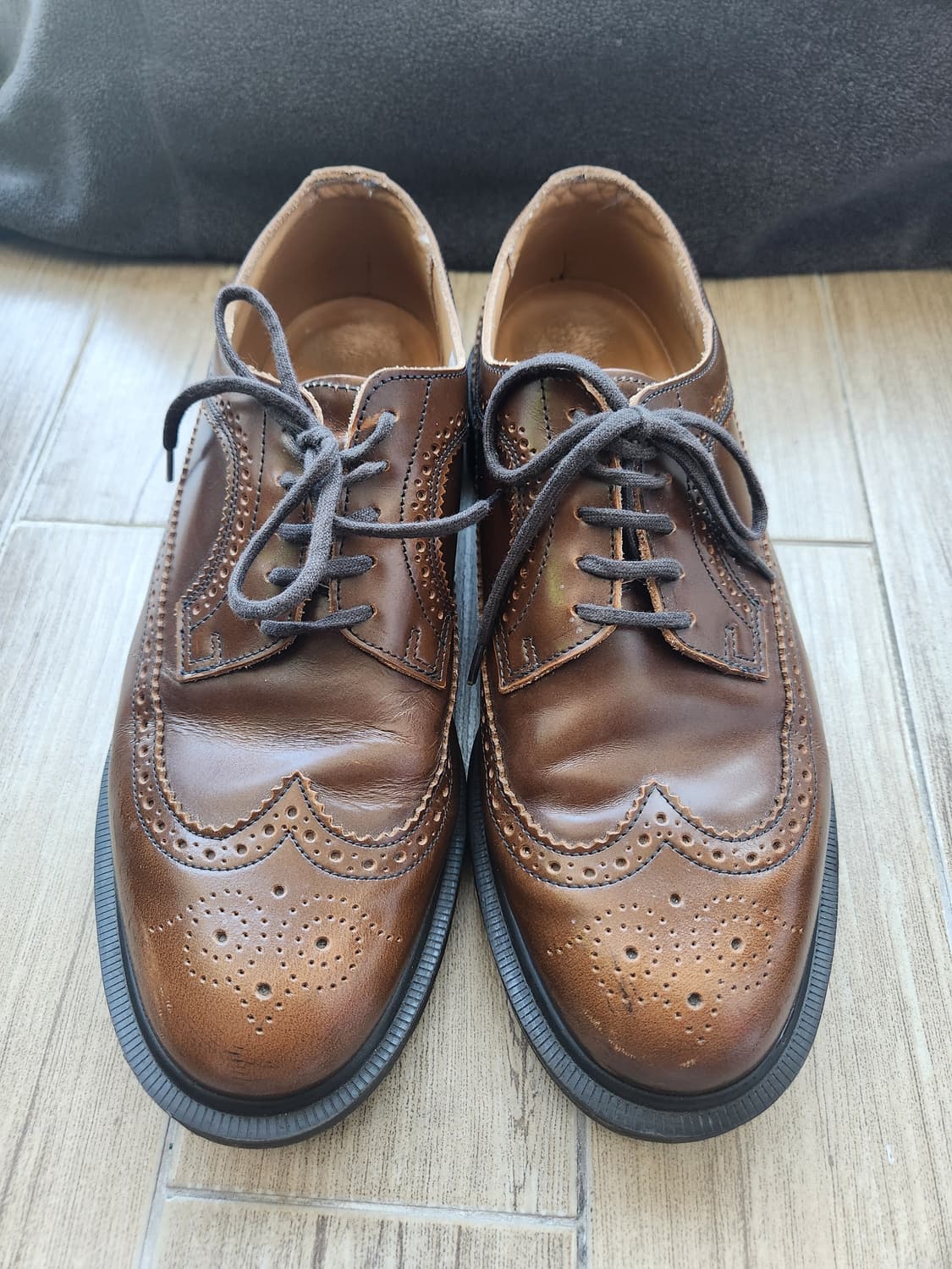 닥터마틴 잉글랜드 탄 보아닐 브러쉬 옥스포드 MIE (270) 상품이미지2