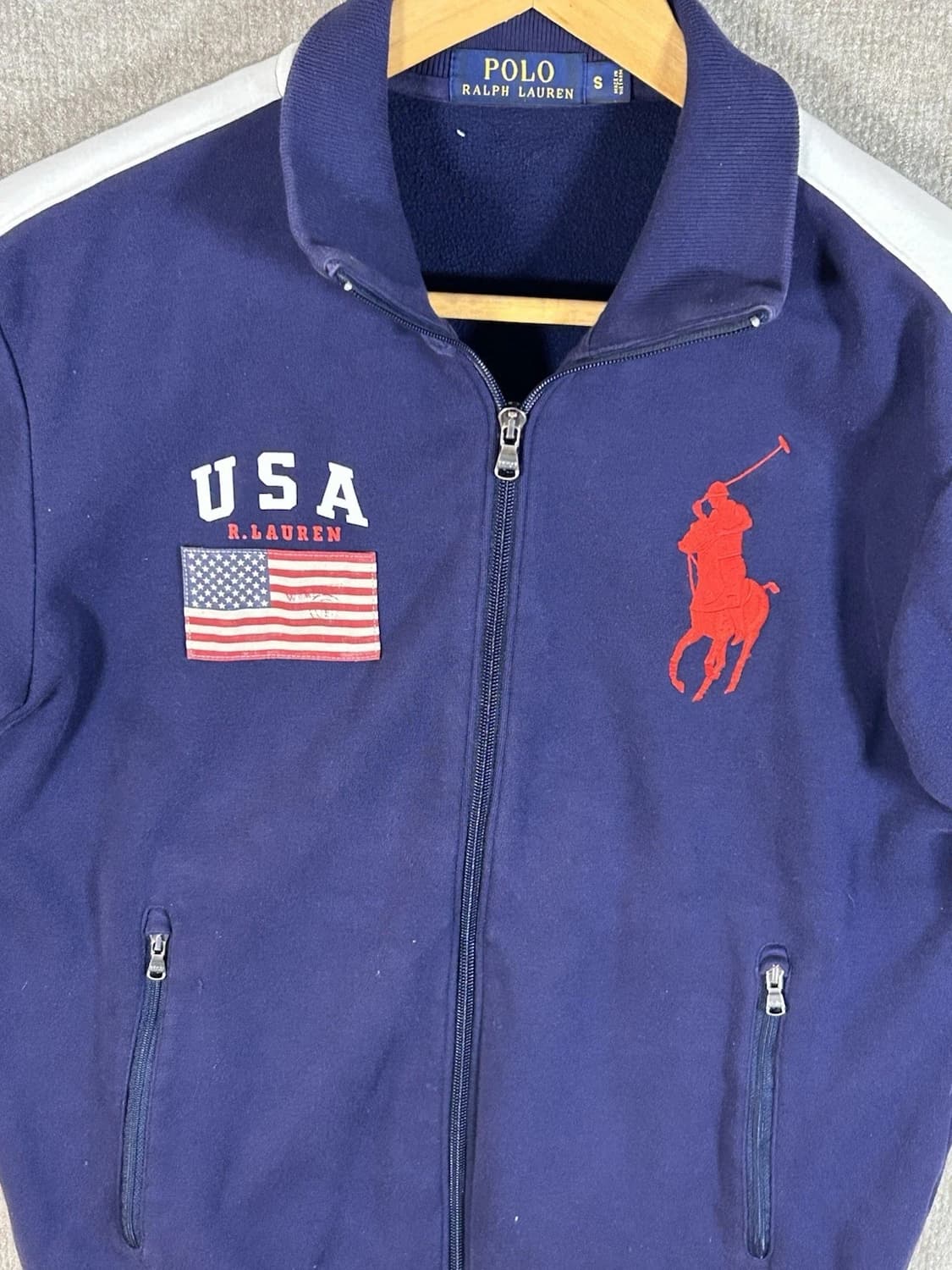 폴로 랄프로렌 USA 빅 포니 트랙 자켓 상품이미지2