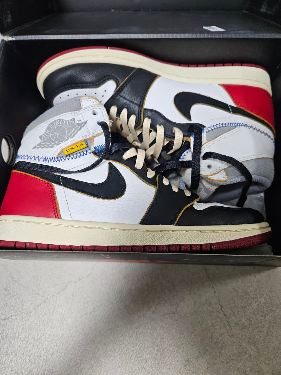 [260] 조던1 유니온 블랙토 상품이미지2