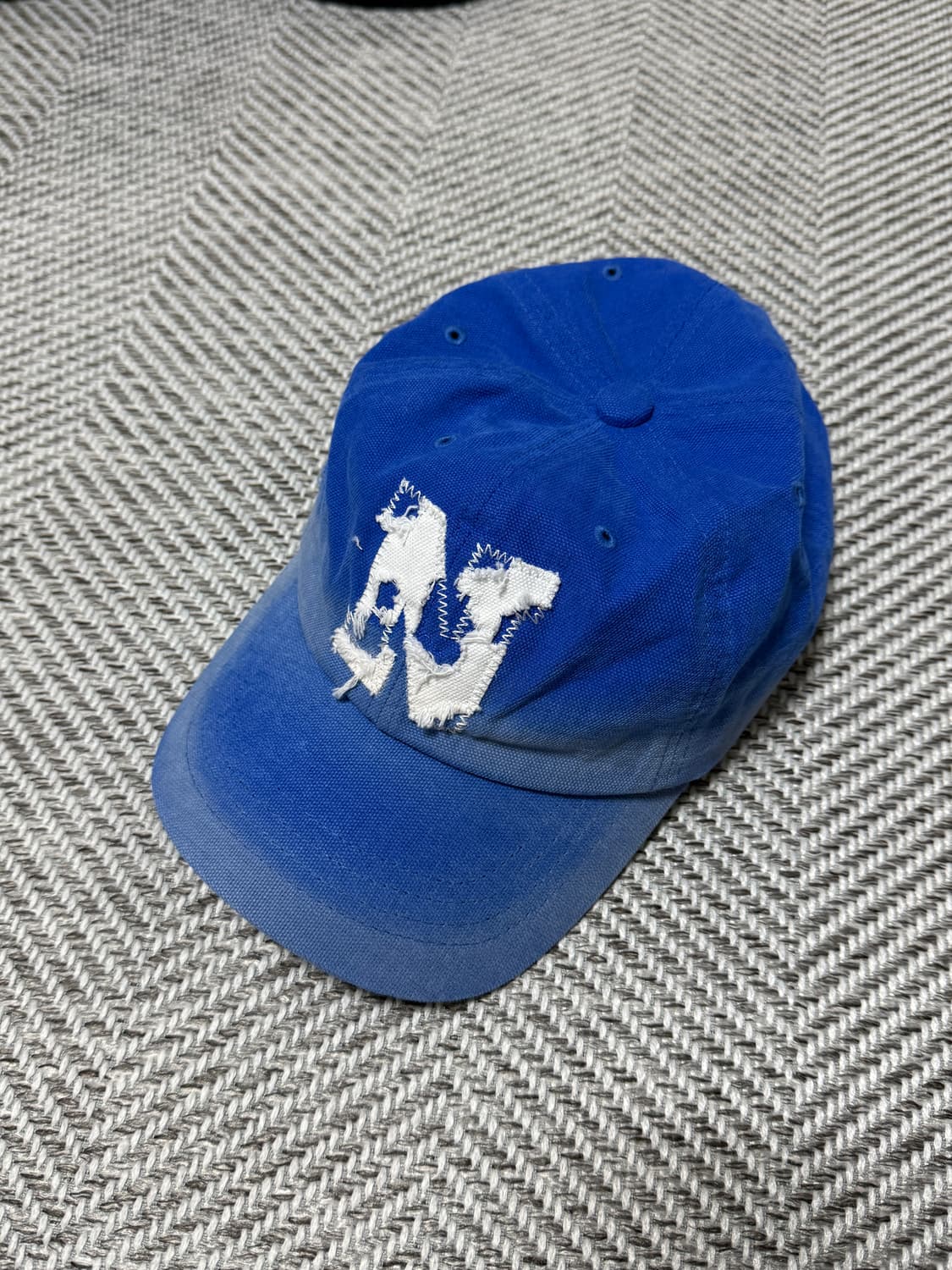 노쿨러스 washed N logo cap 상품이미지1