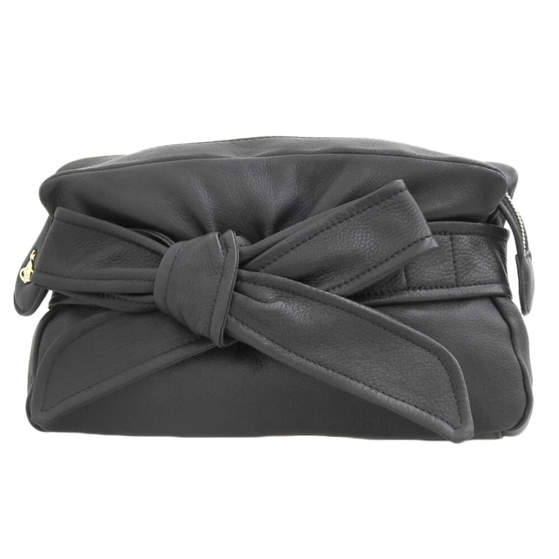 비비안 웨스트우드 리본 가죽 파우치백 클러치백 상품이미지1