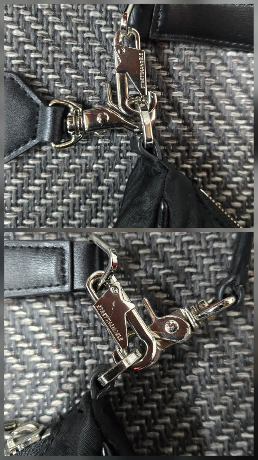 스트레치엔젤스 블랙 호보백 크로스백 상품이미지6