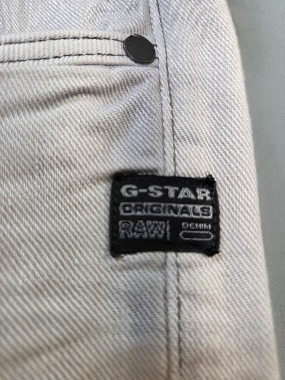 G스타 RAW 그레이 데님 팬츠(W29/L32) 상품이미지5