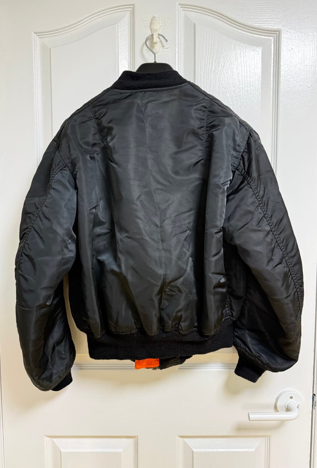 알파인더스트리 90s 미군 오리지날 ma-1 민수용 봄버 L 상품이미지2