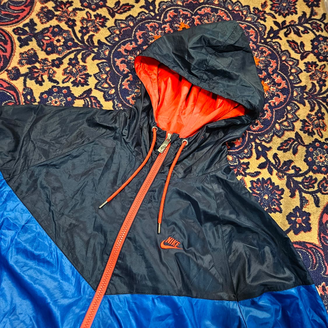 나이키(Nike) 컬러 블럭 후드 바람막이 상품이미지2