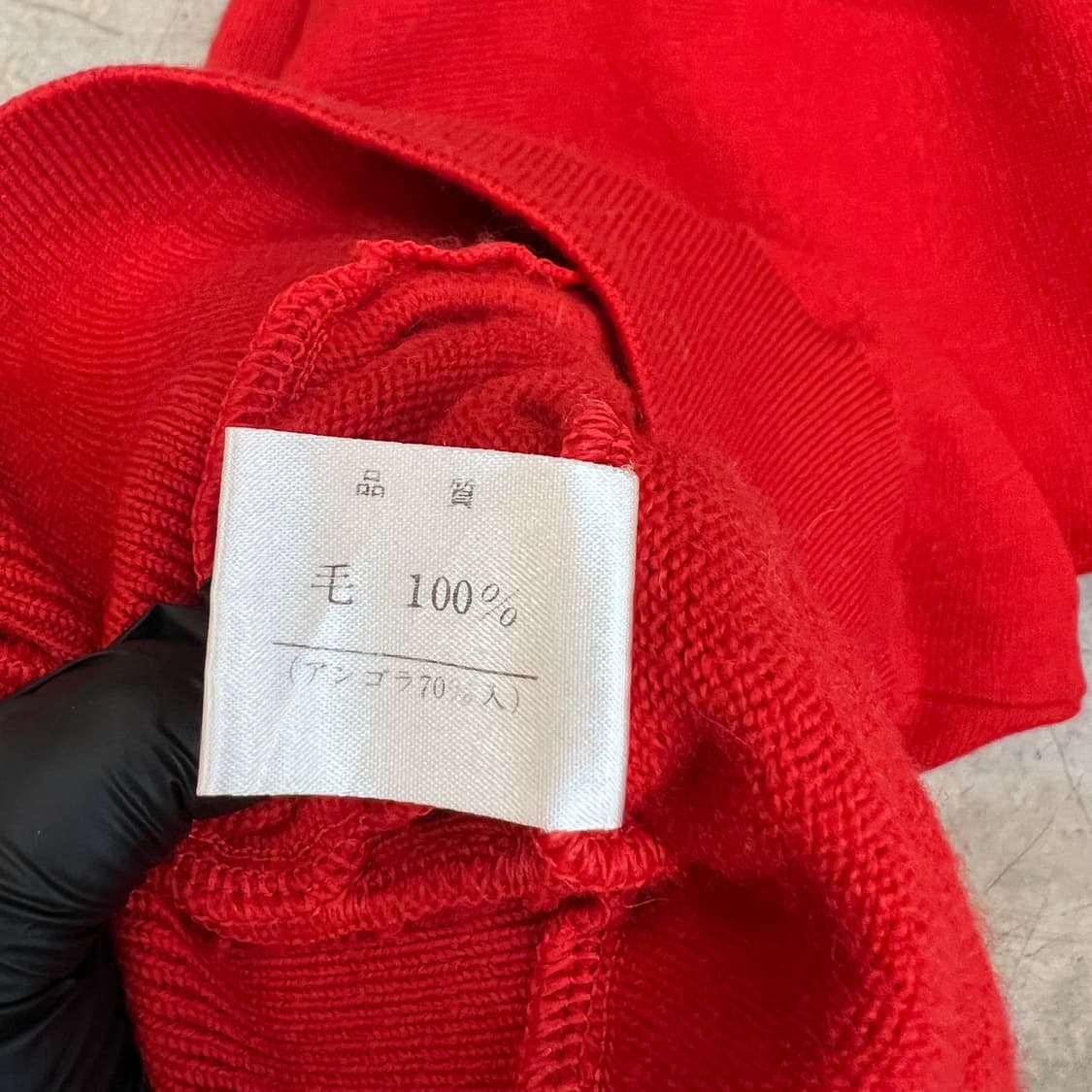 앙고라 리본 니트 상품이미지7