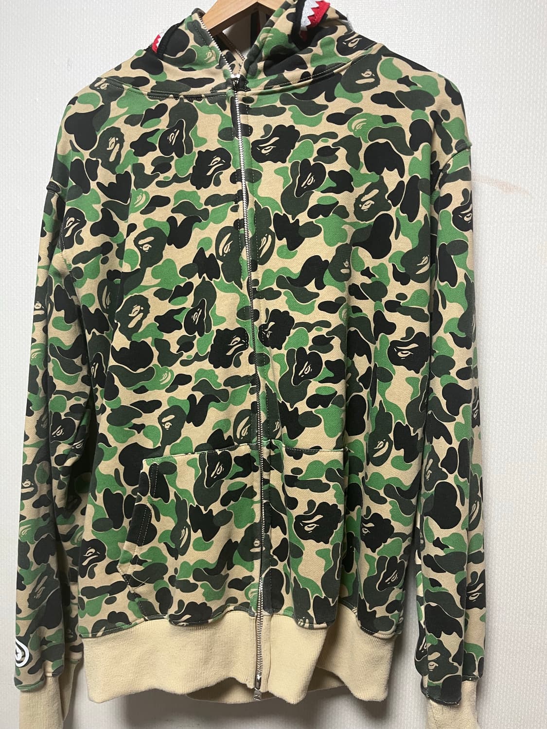 베이프 녹계 샤크후드 상품이미지2