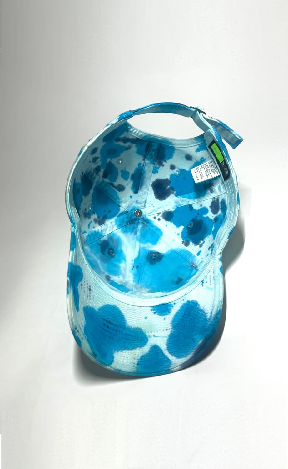 나이키 초레어 빈티지 커스텀 타이다이 하늘색/블루 오션 블룸 볼캡 모자 상품이미지7