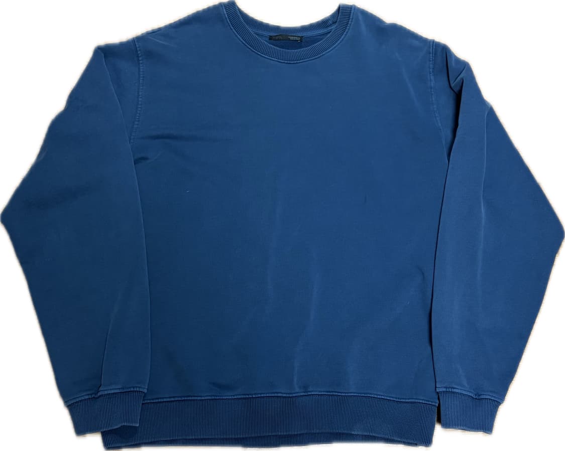 자라 소프트 워시드 스웨트셔츠 상품이미지1