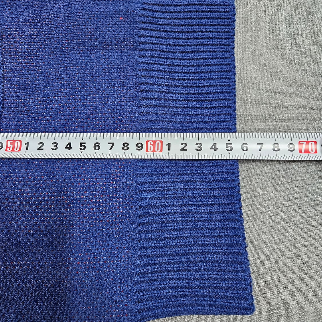 택포) 크리틱 레이싱 니트집업 L 상품이미지7