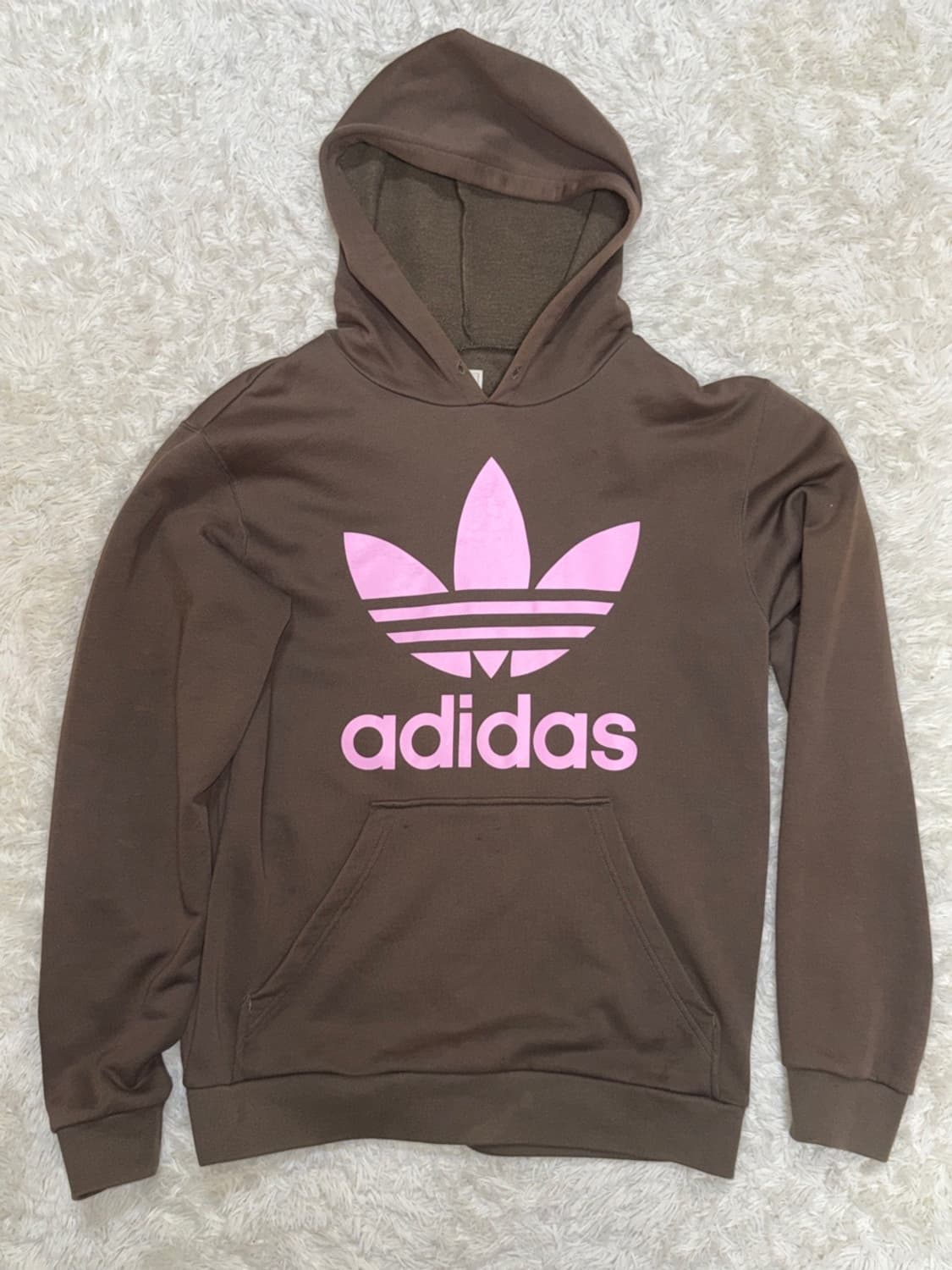 아디다스 후드티 브라운핑크 빈티지 상품이미지2