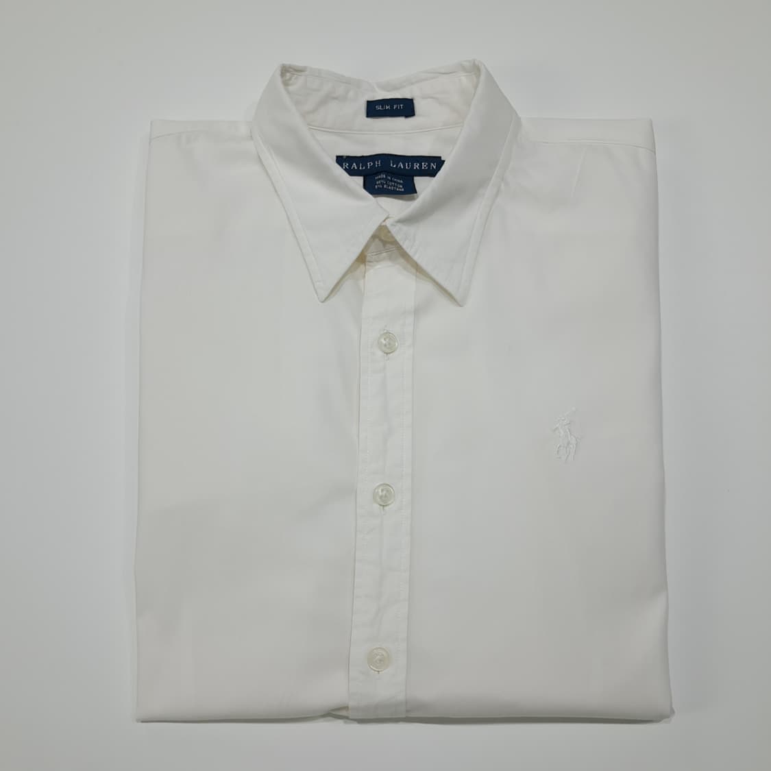 CL895 XL 폴로 00s 엘라스틴 화이트포니 화이트 셔츠 남방 상품이미지7