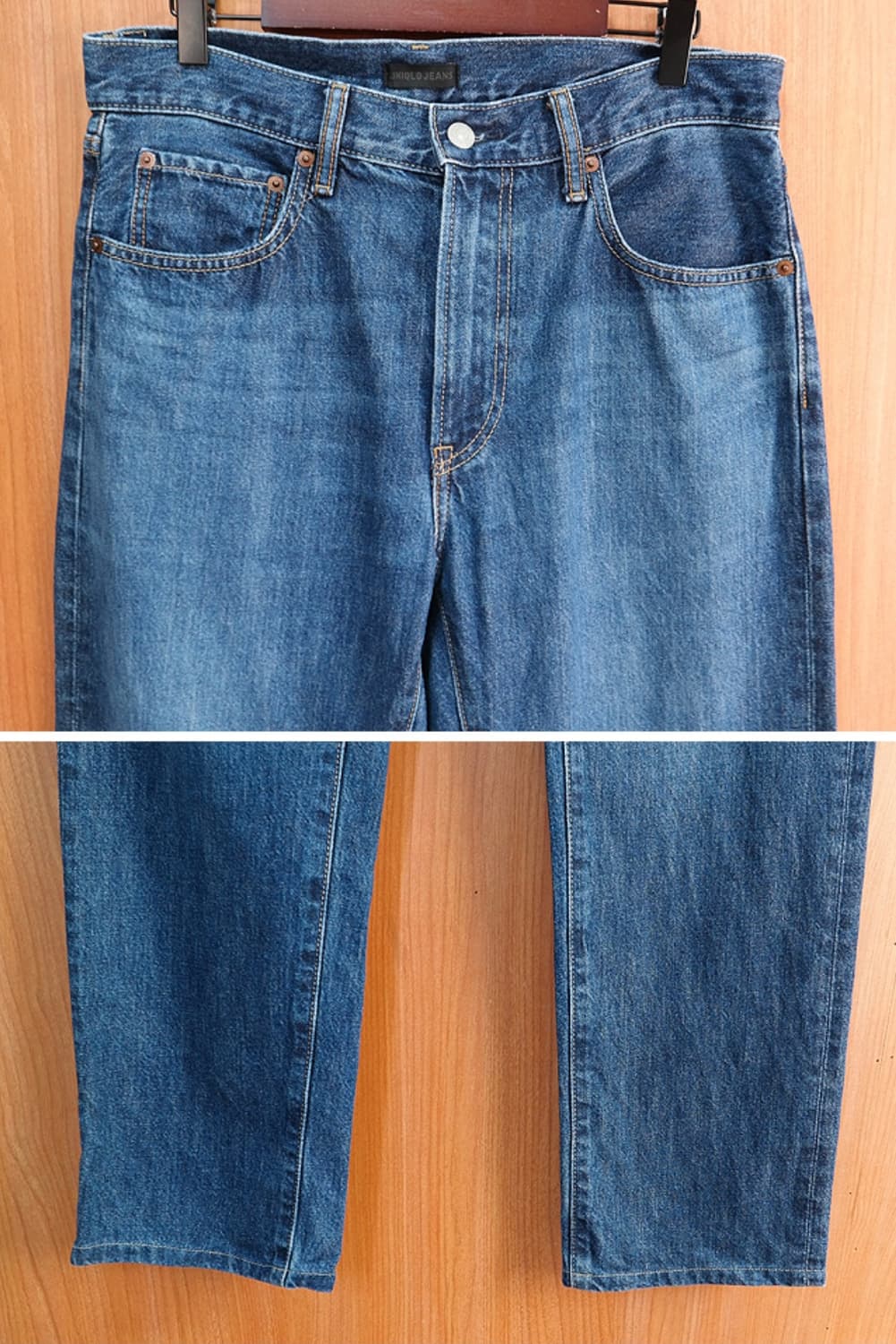 일본판 유니클로 레귤러핏 데님 31사이즈 굿컨디션  상품이미지2