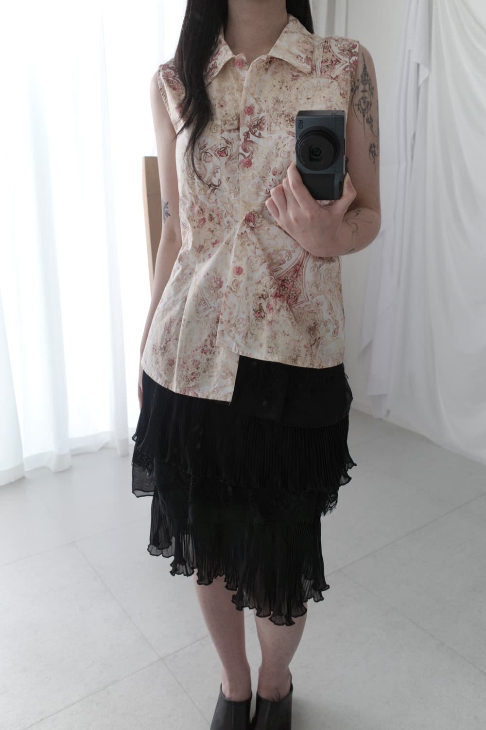 flower paisley shirt  상품이미지5