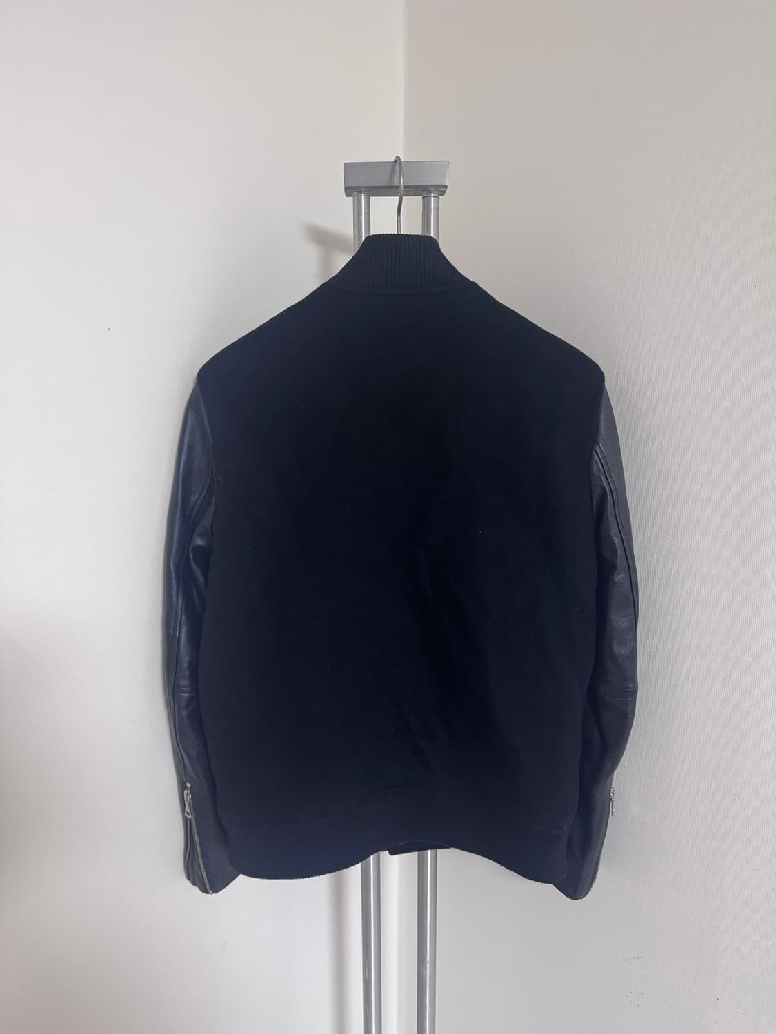 로파이 울/양가죽 바시티 자켓 L 상품이미지7