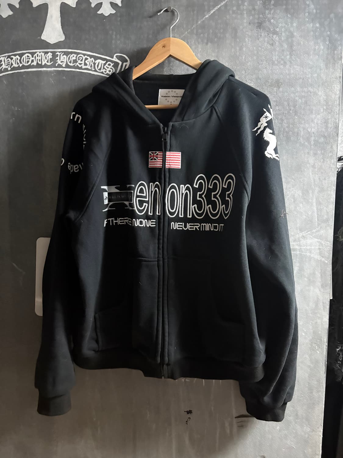 프린트 후드집업 상품이미지2