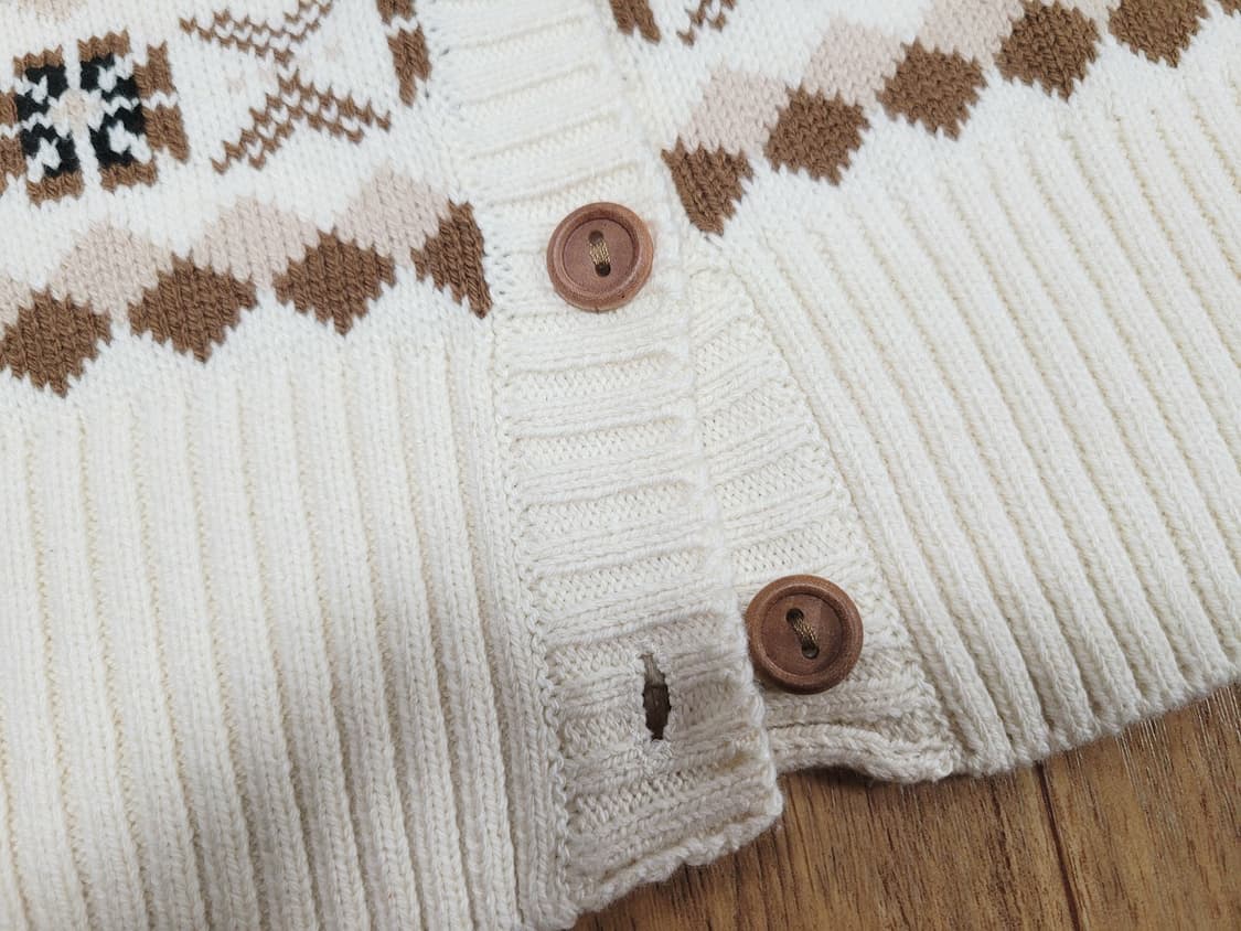 메이비베이비(MAYBEBABY) 디어리스트 베스트가디건 55-66 새상품 상품이미지4