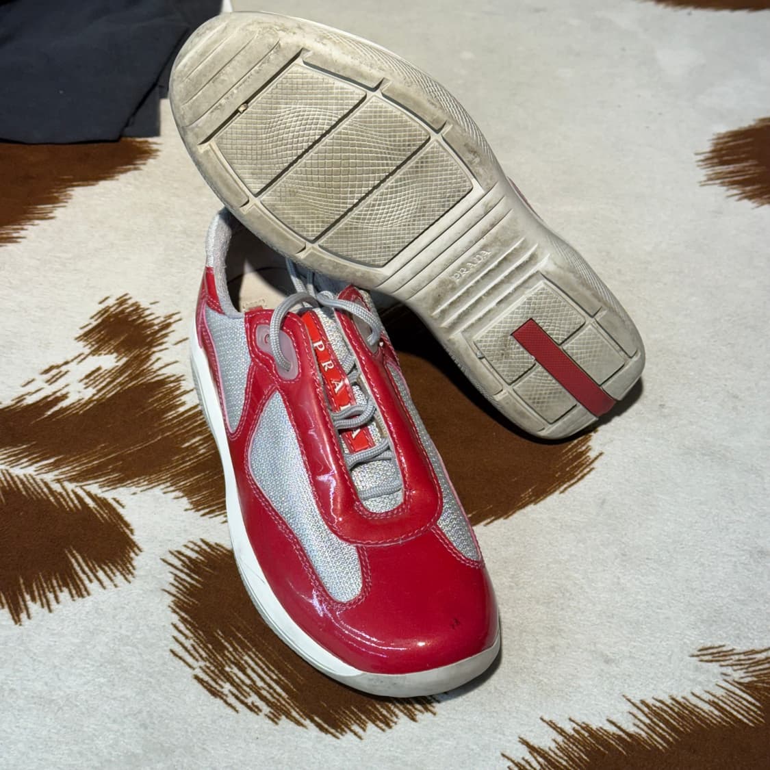 PRADA 프라다 아메리카컵 og 레드 (225-230) 상품이미지10