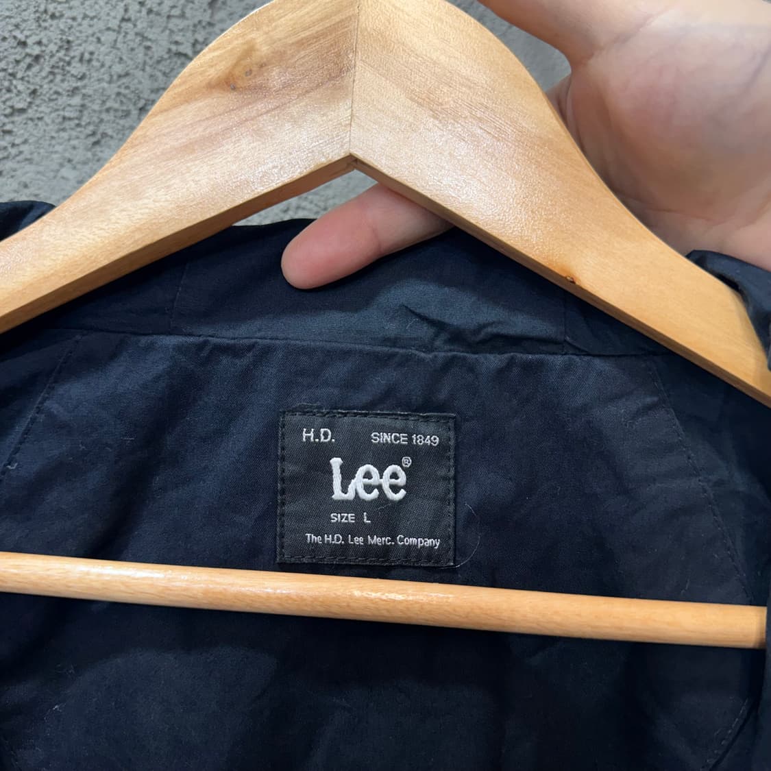 Lee HD 딥네이비 피쉬테일 자켓 (L)  상품이미지7