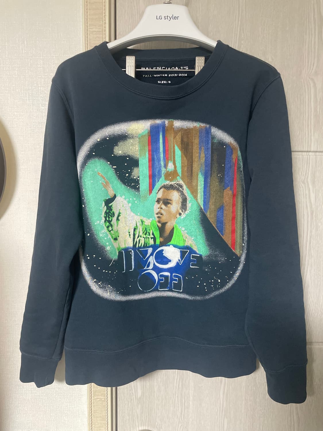 발렌시아가 2013 F/W Glitter Girl 맨투맨 상품이미지1