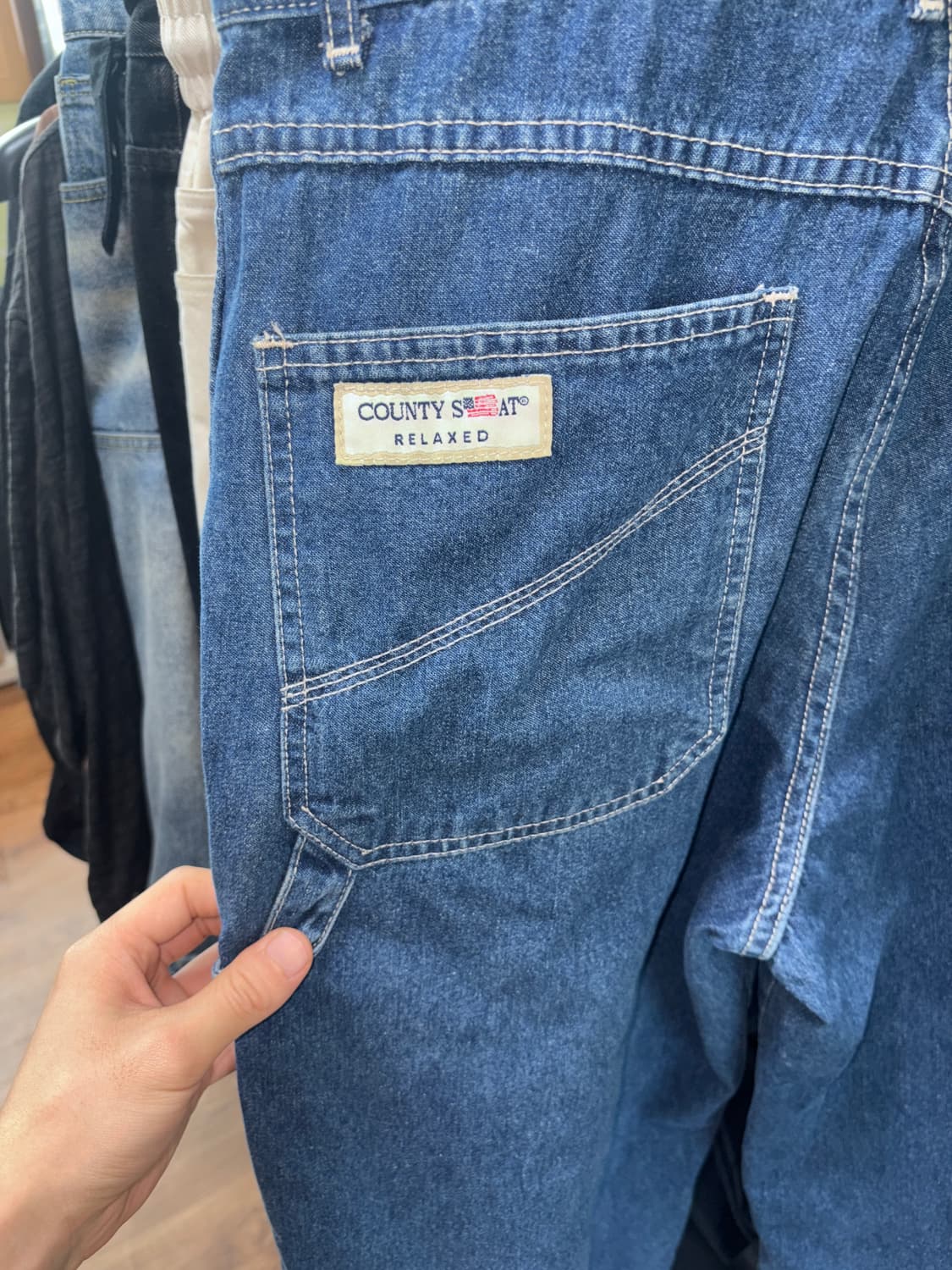 빈티지 중청바지 상품이미지3