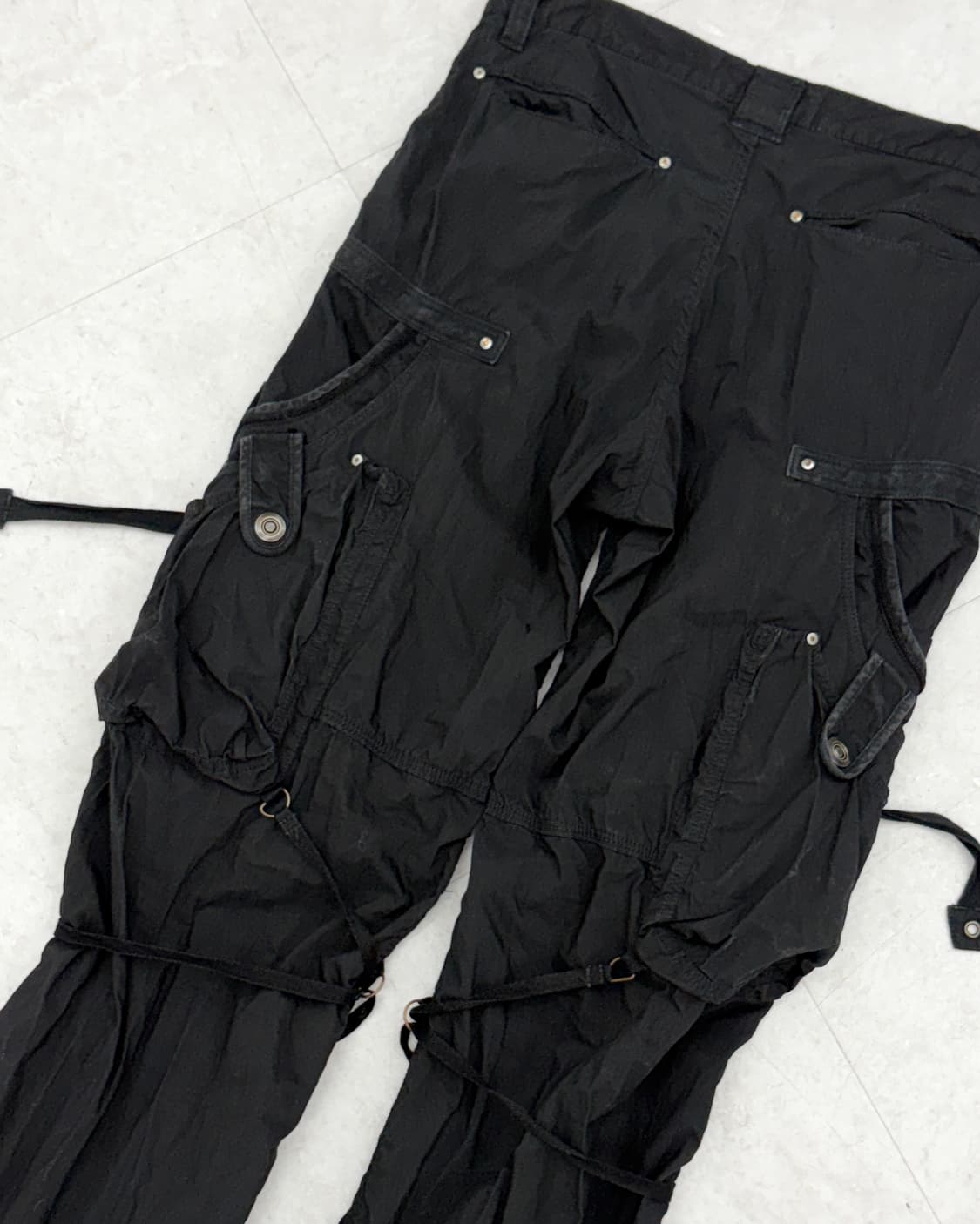 Multi-Pocket Strap Cargo Pants 상품이미지5