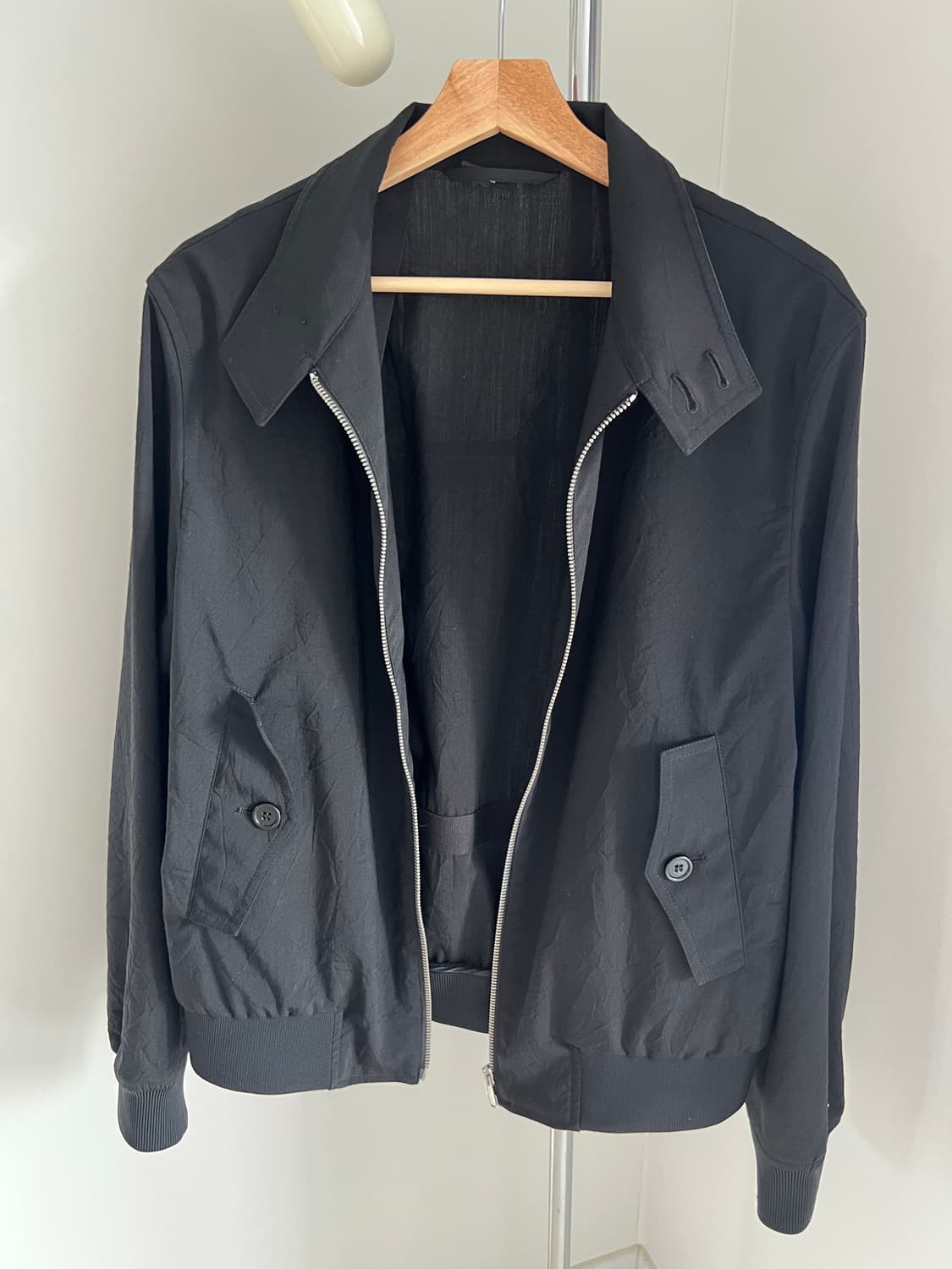 HELMUT LANG bondage high-neck bomber 상품이미지3