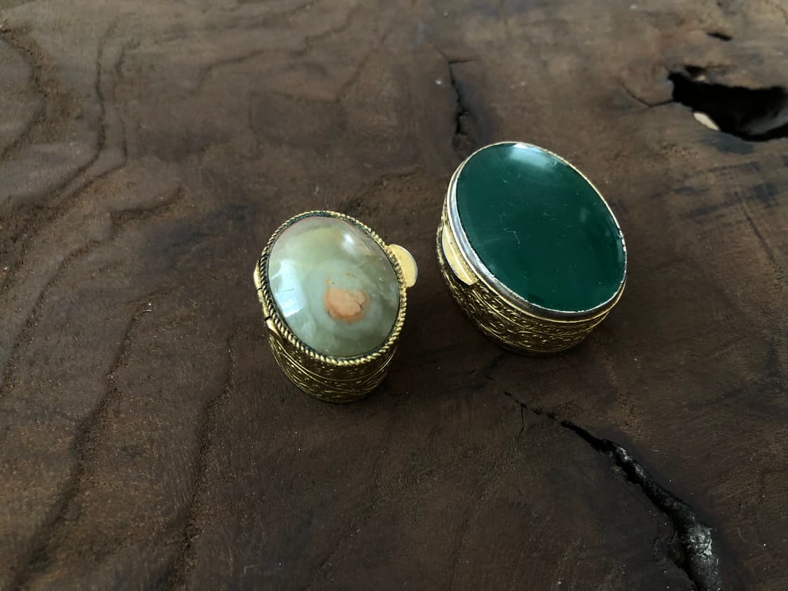 영국빈티지 알약케이스 반지함 쥬얼리함 2 set 상품이미지1