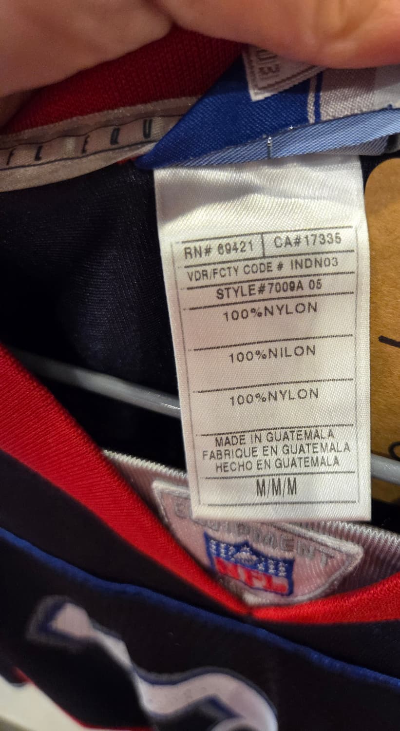 [특A급]00s 리복 NFL 버팔로 빌스 맥가히 저지 상품이미지3