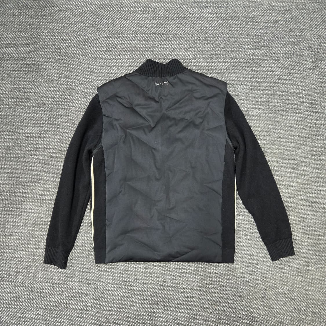 헤지스 골프 블랙 구스다운패딩 니트 가디건 방풍점퍼 상품이미지2