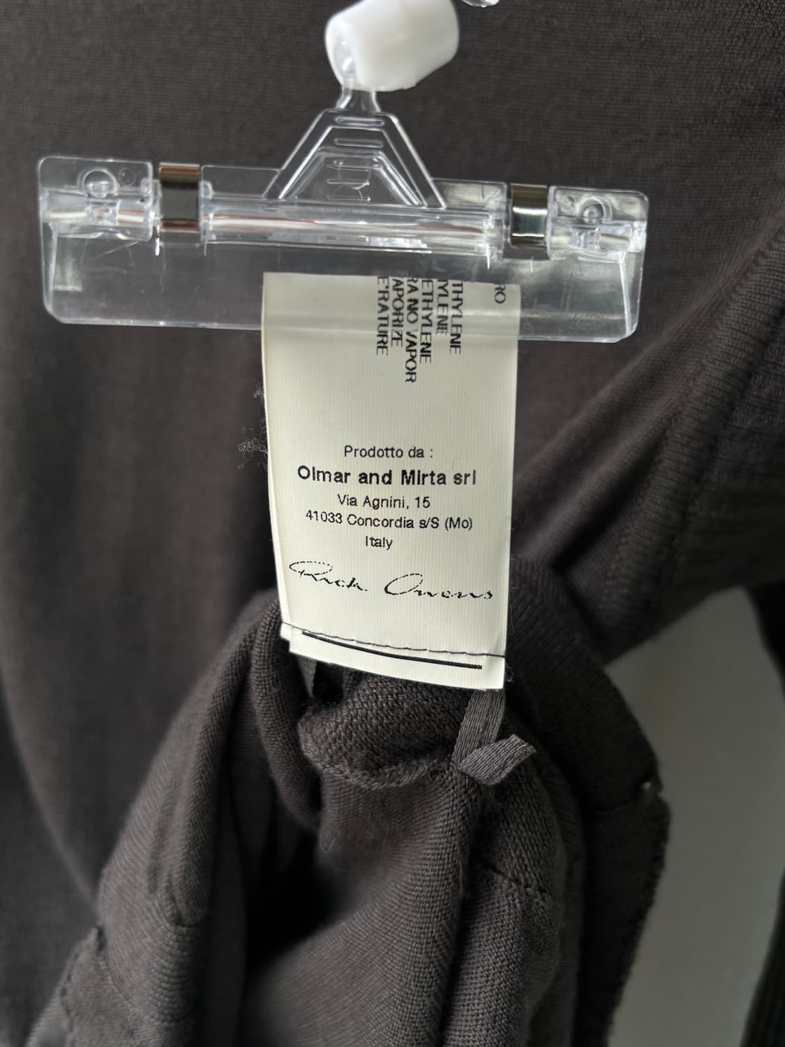 릭오웬스 12ss 롱슬리브 상품이미지9