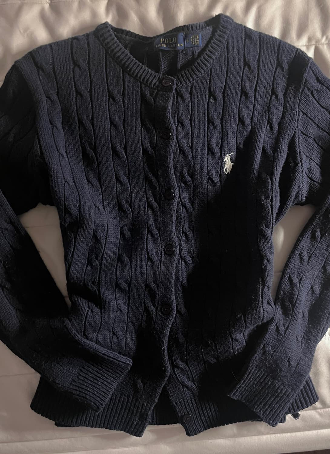 폴로랄프로렌 네이비 가디건 s 상품이미지1