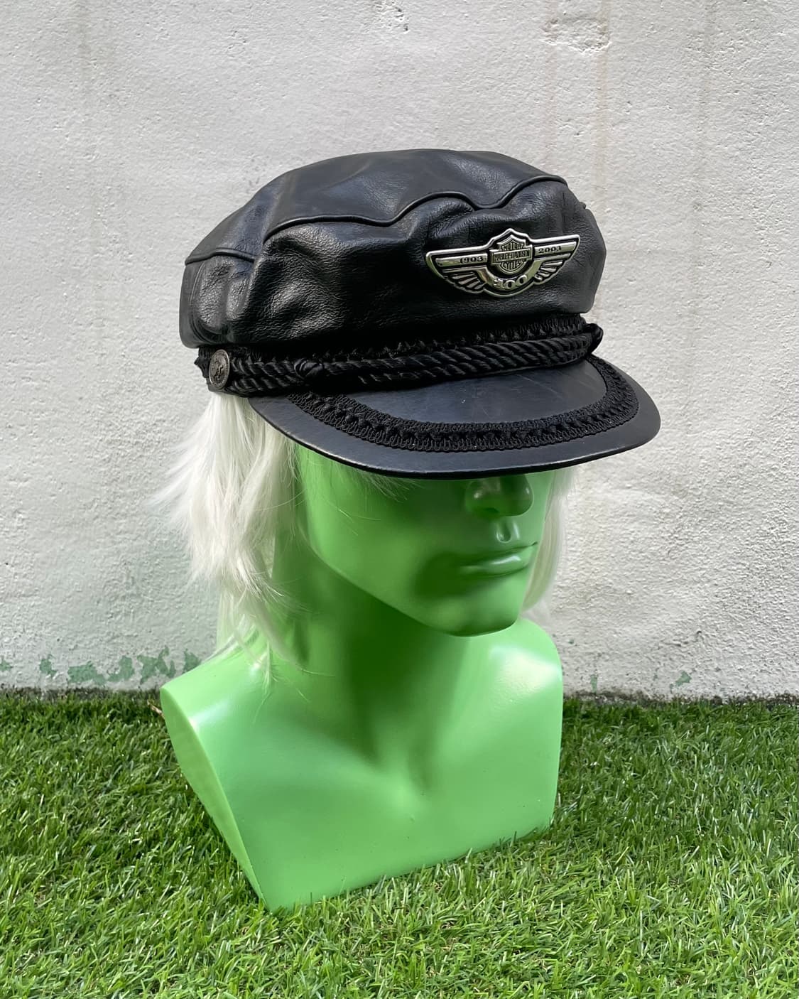 Harley rope leather cap hat 상품이미지1