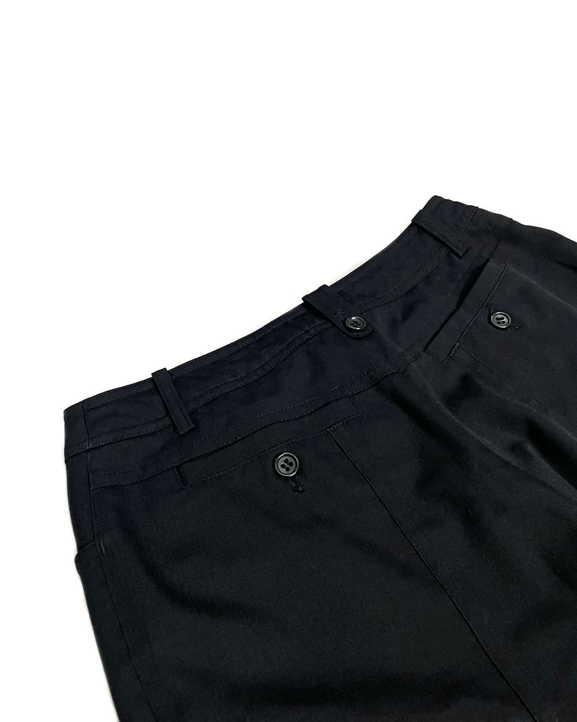 Hiroko Bis 스트레이트 블랙 팬츠 상품이미지6