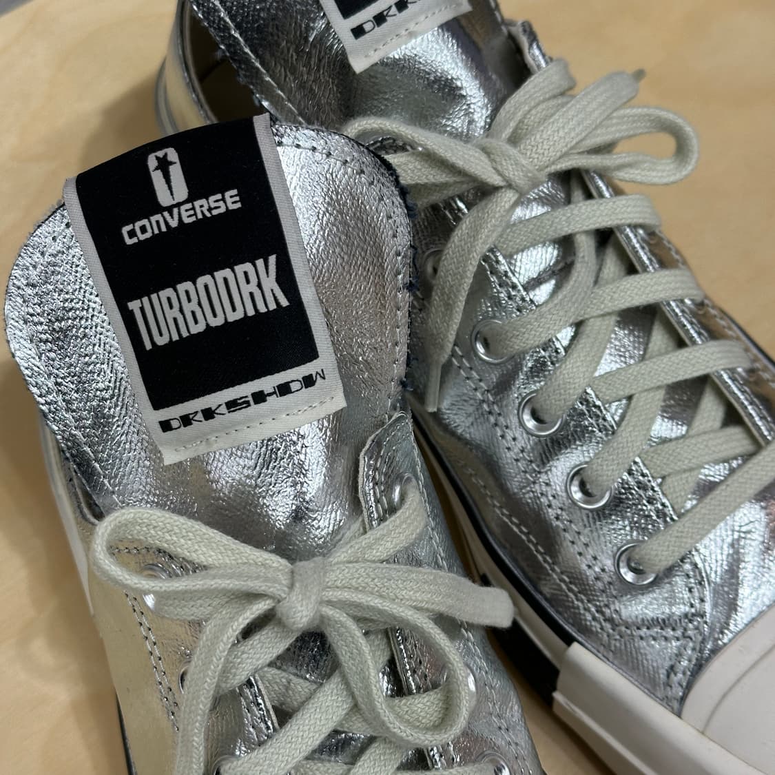 [280] 다크쉐도우 X 컨버스 터보다크 척 70 로우 실버 상품이미지2