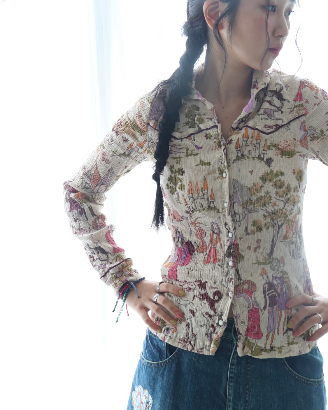 [Tsumori Chisato] Fairy Crinkle Shirt 상품이미지1