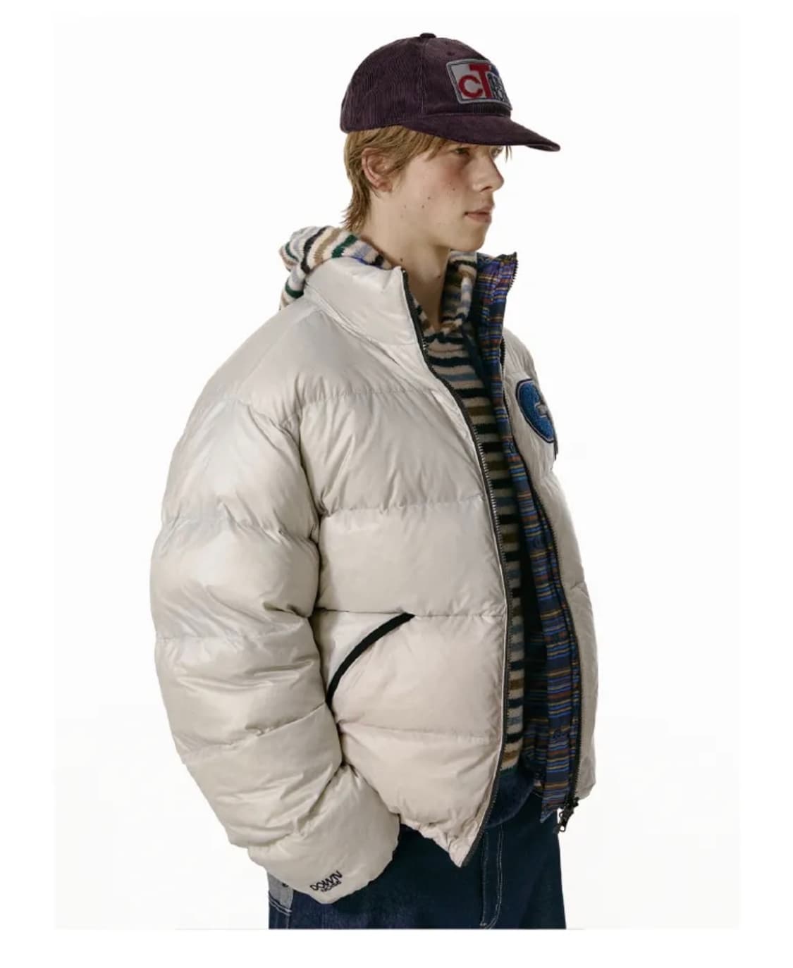 새상품) 테켓 리버시블 패딩 M 상품이미지1