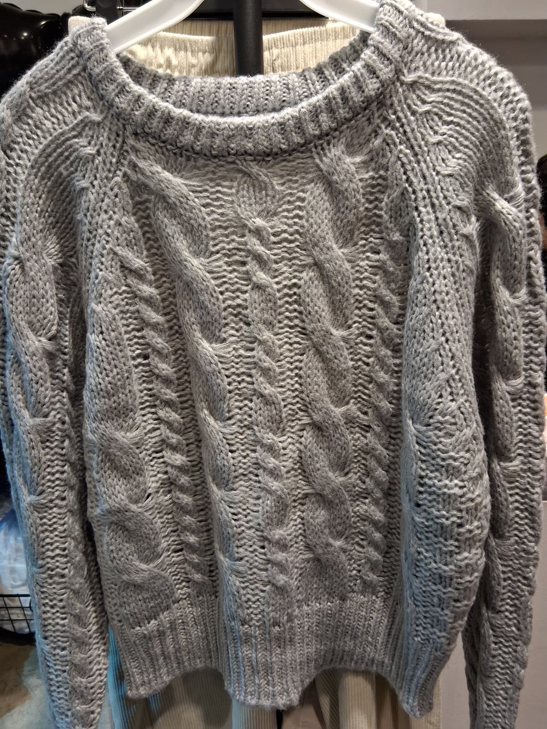 꽈배기 니트 스웨터 상품이미지1