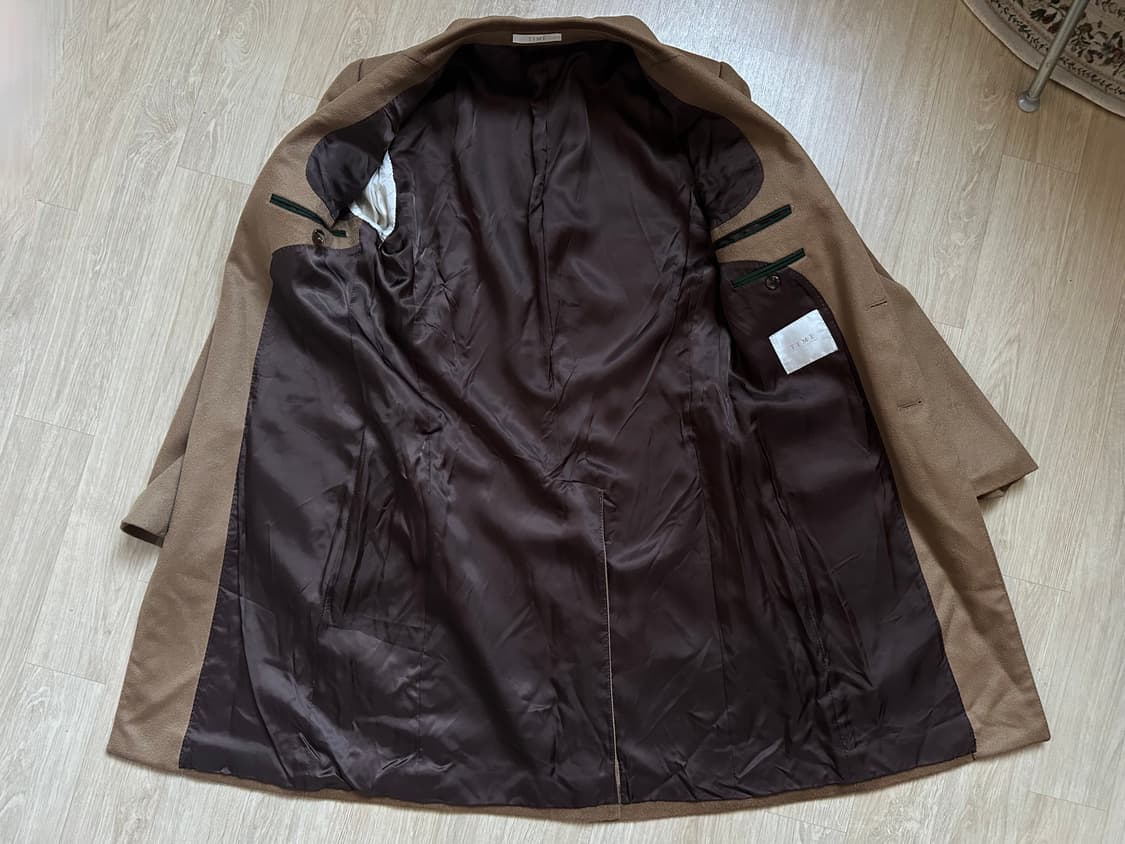 [Time Homme] 한섬 타임 오리지널 캐시미어 100% 싱글 코트 상품이미지6