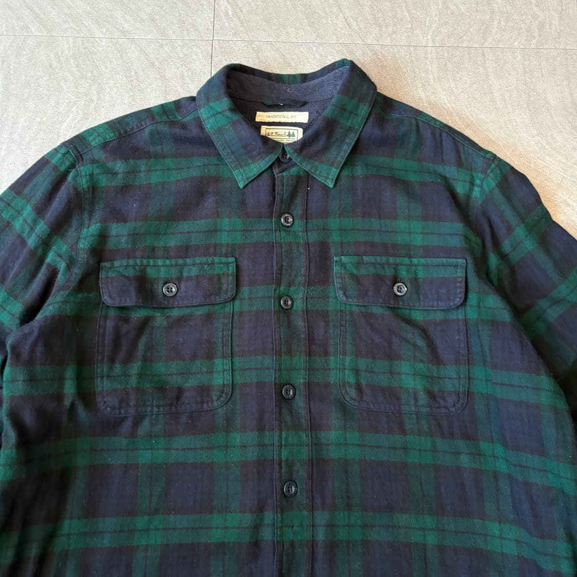 L.L.bean 정품 엘엘빈 체크 내피 셔츠 상품이미지3