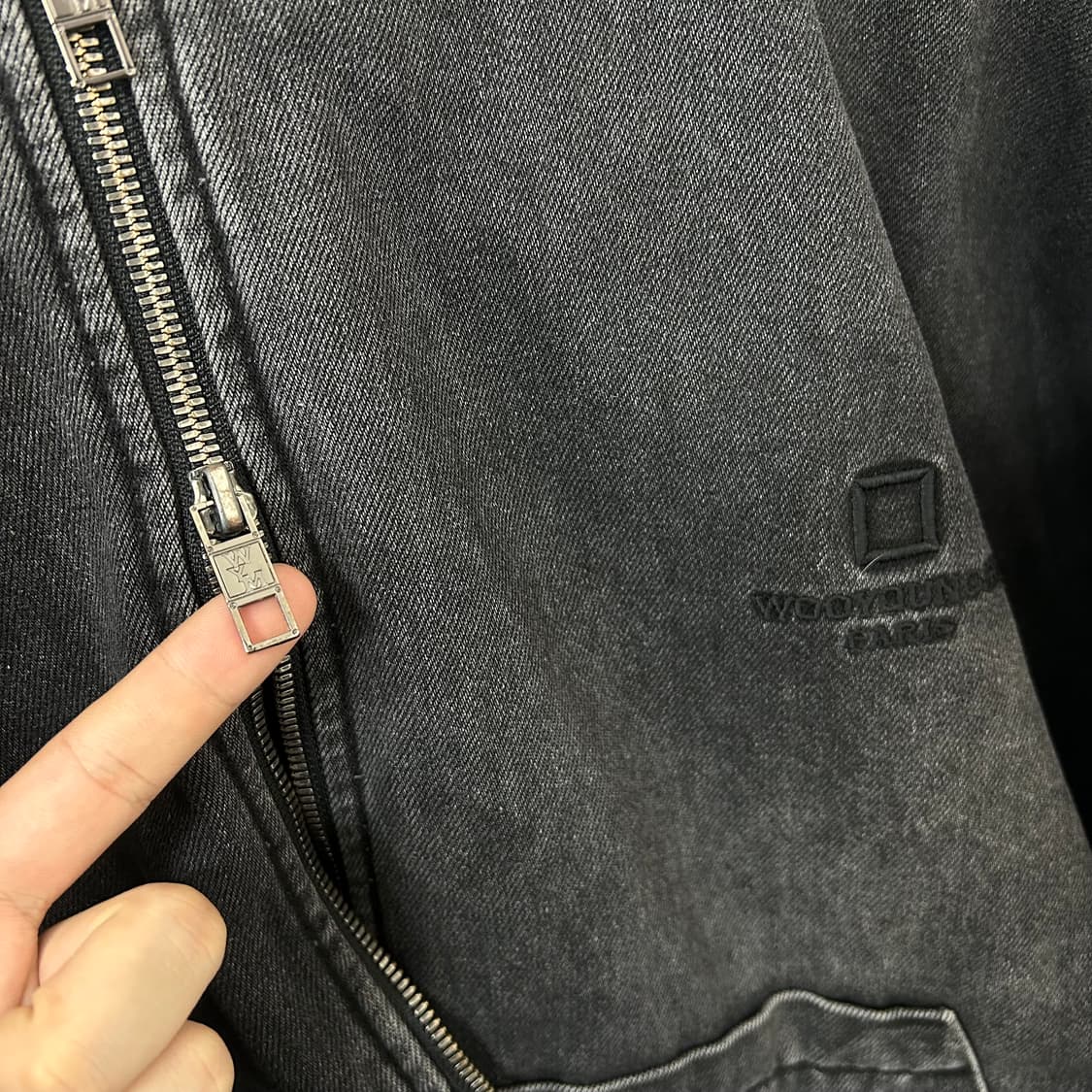 우영미 24FW 데님 후드 점퍼 상품이미지8