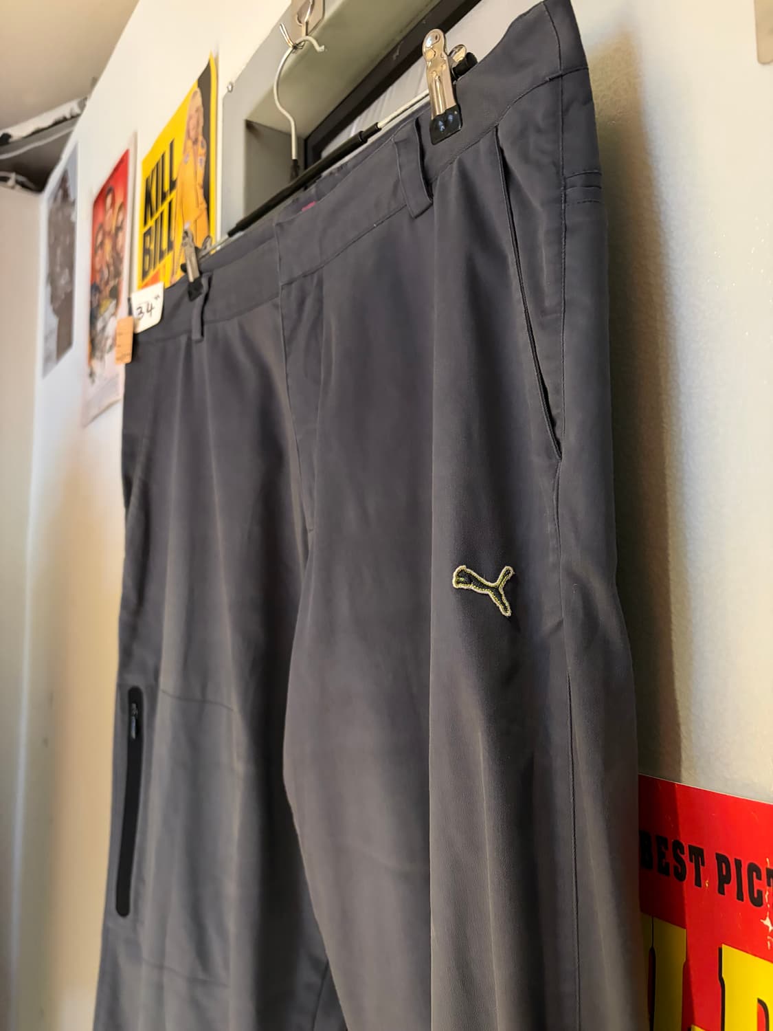 푸마 포켓지퍼 트레이닝팬츠 상품이미지3