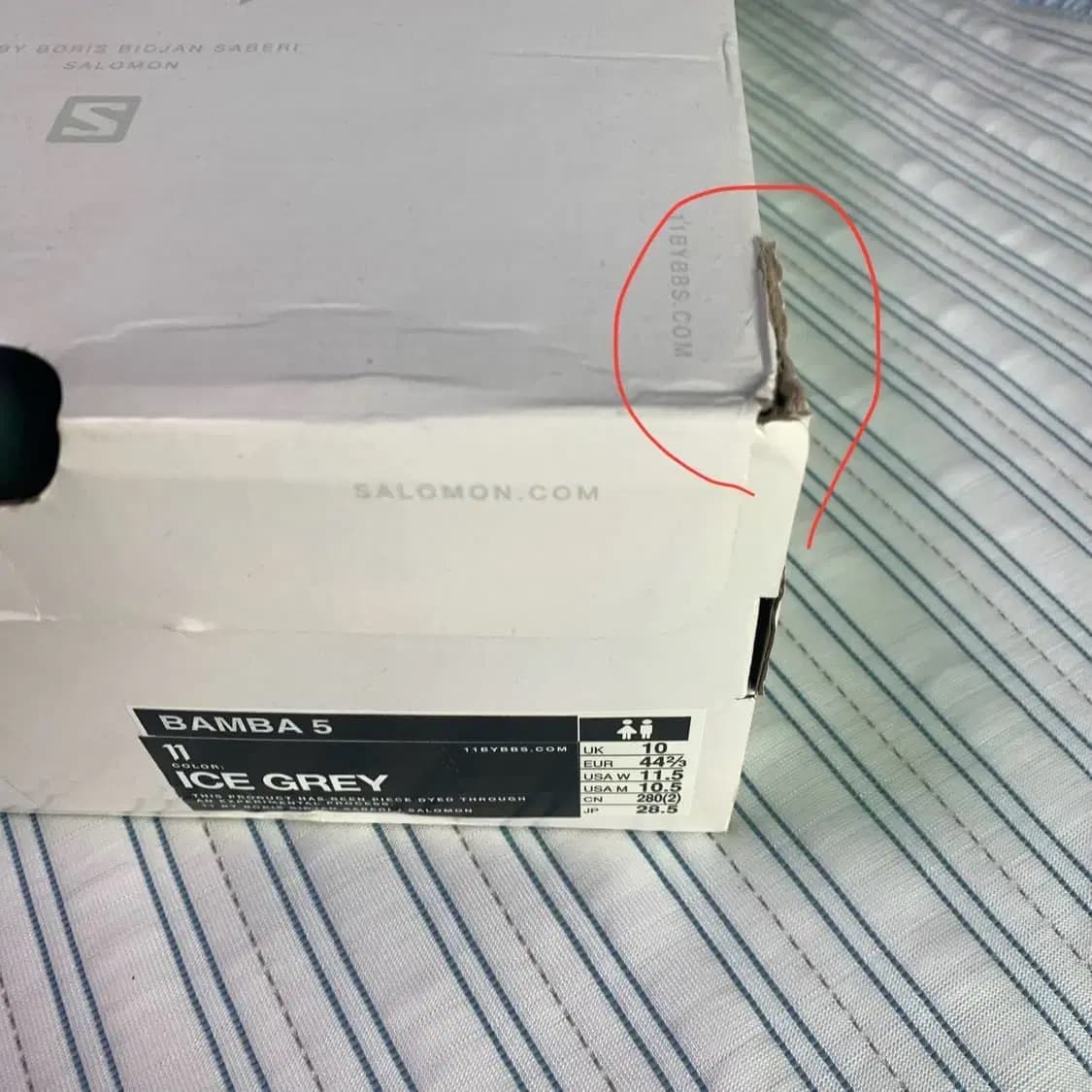 [285] 살로몬 X 11 by BBS 밤바 5 아이스 그레이 상품이미지6