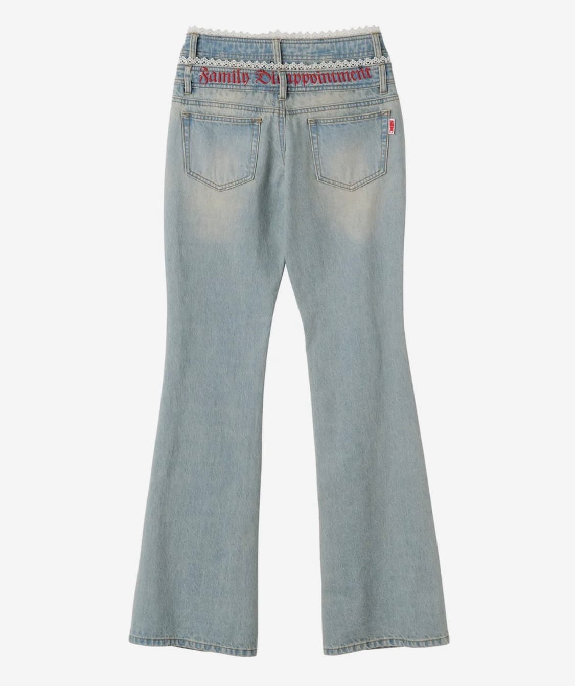 새상품) 스컬프터 더블웨이스트 부츠컷 데님 상품이미지2