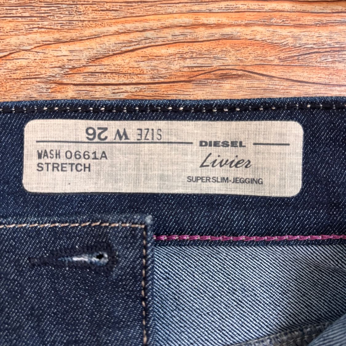 디젤 26 제깅스 슈퍼 슬림 청바지 스판 데님 스키니  상품이미지6