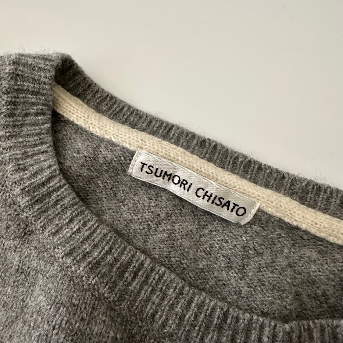 츠모리치사토 tsumori chisato 캐시미어 혼방 니트 상품이미지6