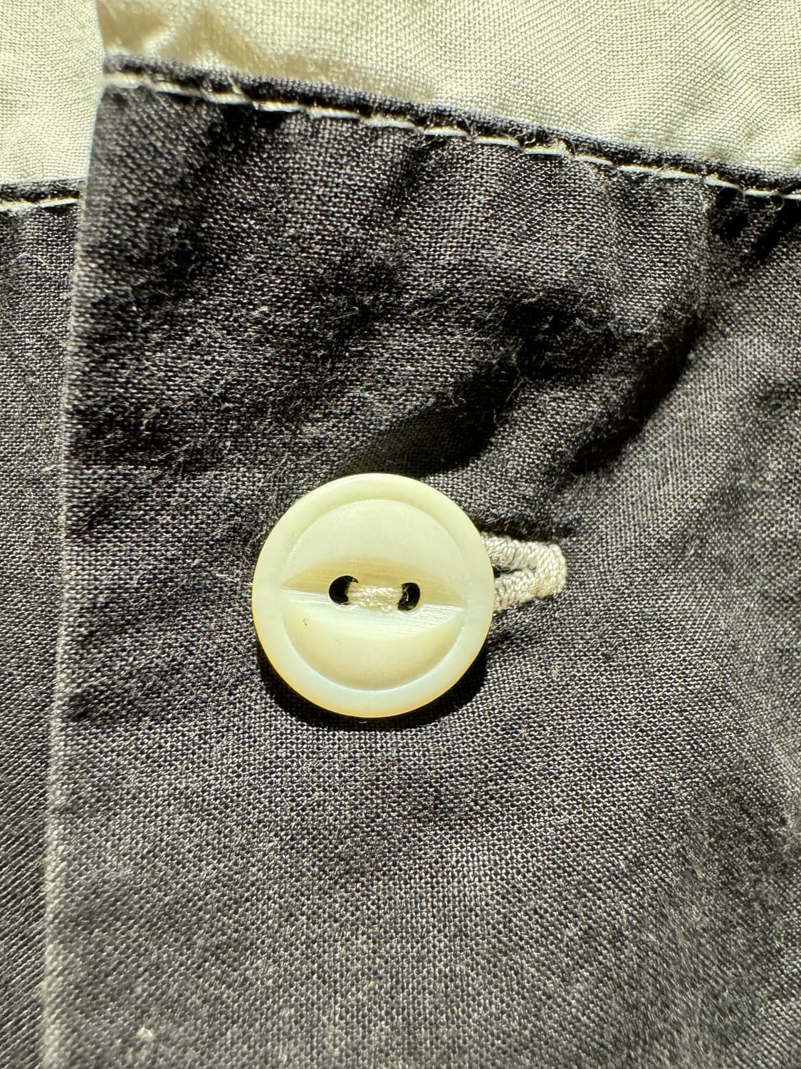 [MADE IN INDIA] 더블알엘 체커드 패치워크 숏 슬리브 셔츠 상품이미지5