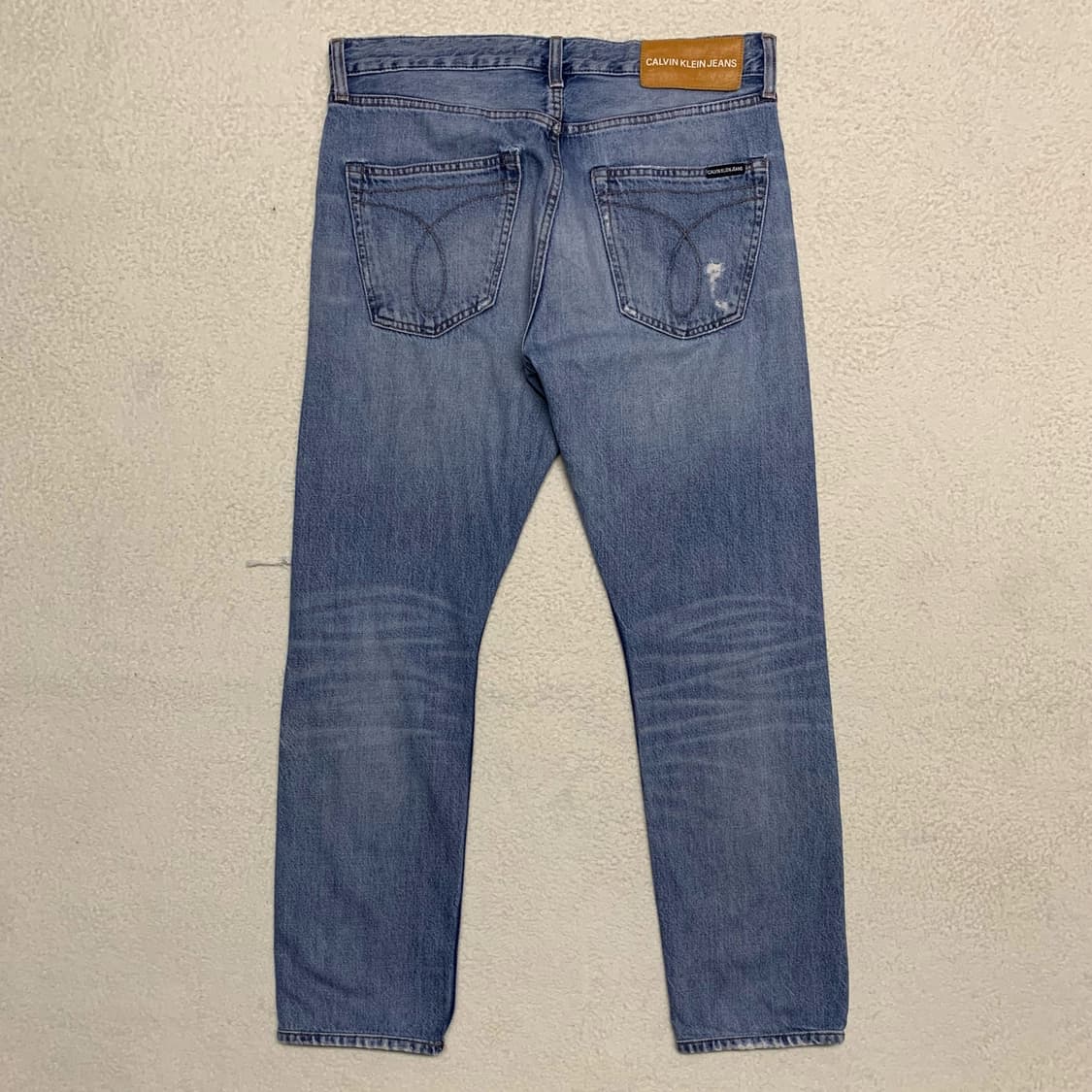 [30] 캘빈 클라인 이탈리안 프리미엄 디스트레스드 데님팬츠 상품이미지1