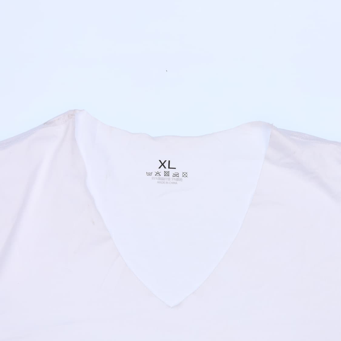 XL 빈티지 에어리즘 브이넥 티셔츠 0424M 상품이미지4